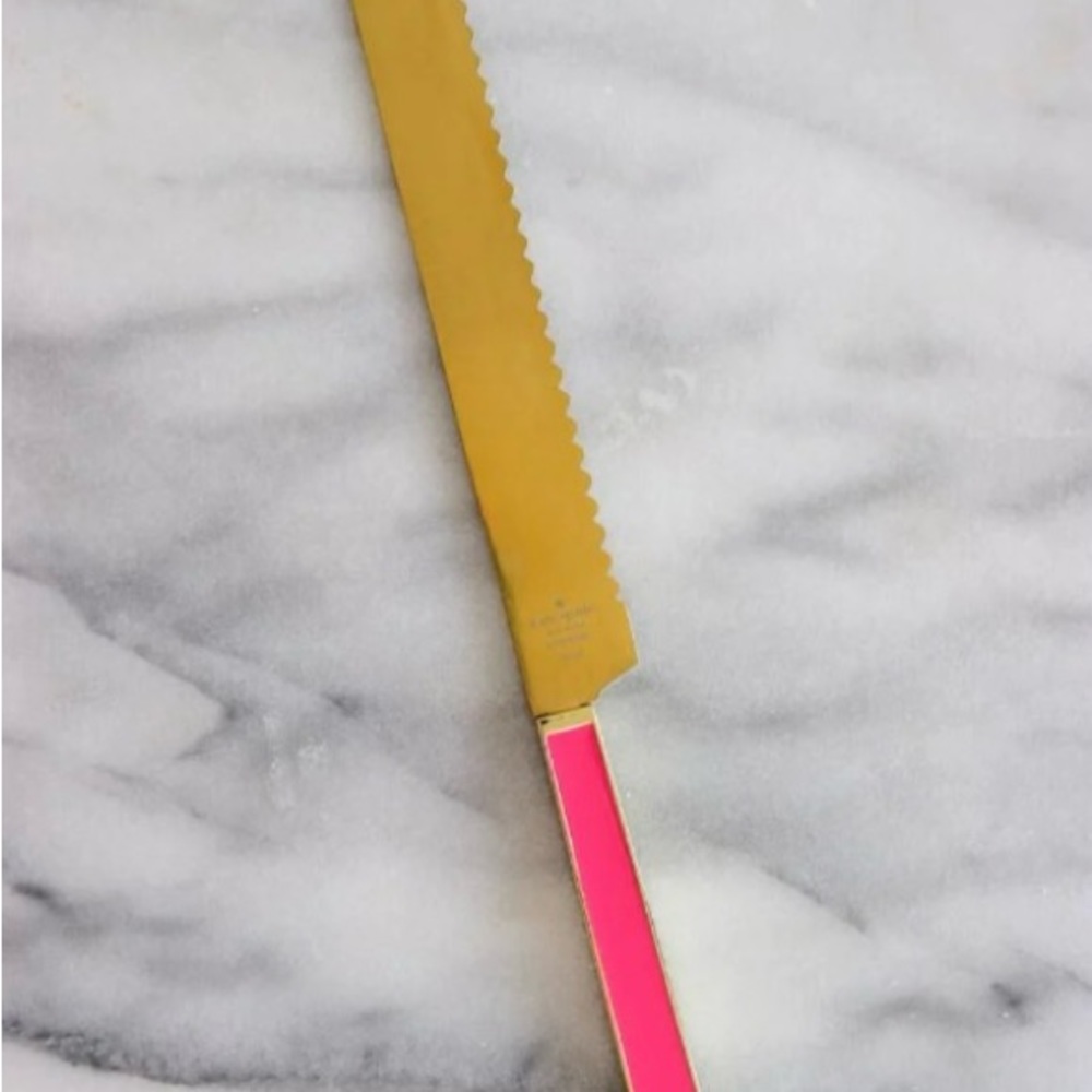 NIB Kate Spade New York, Judaica Collection Sabbath Challah Bread Knife